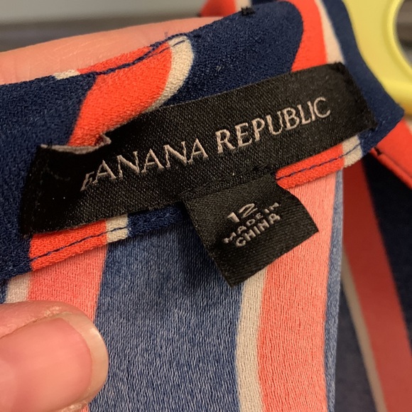 Banana republic striped shorts jumpsuit - Picture 3 of 4